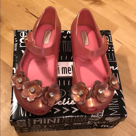 Mini Melissa Ultragirl Special Pink Flower Pearl - Picture 1 of 7